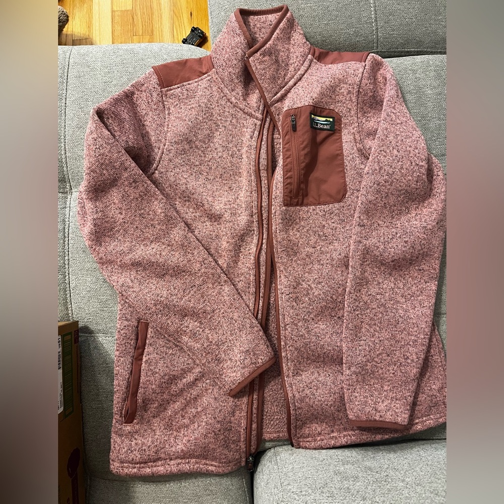 Women's L.L.Bean Fleece Full-Zip Jacket SMALL